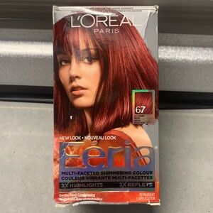 Loreal Feria 67 Rich Auburn Brown Permanent Hair Color Shimmering NEW